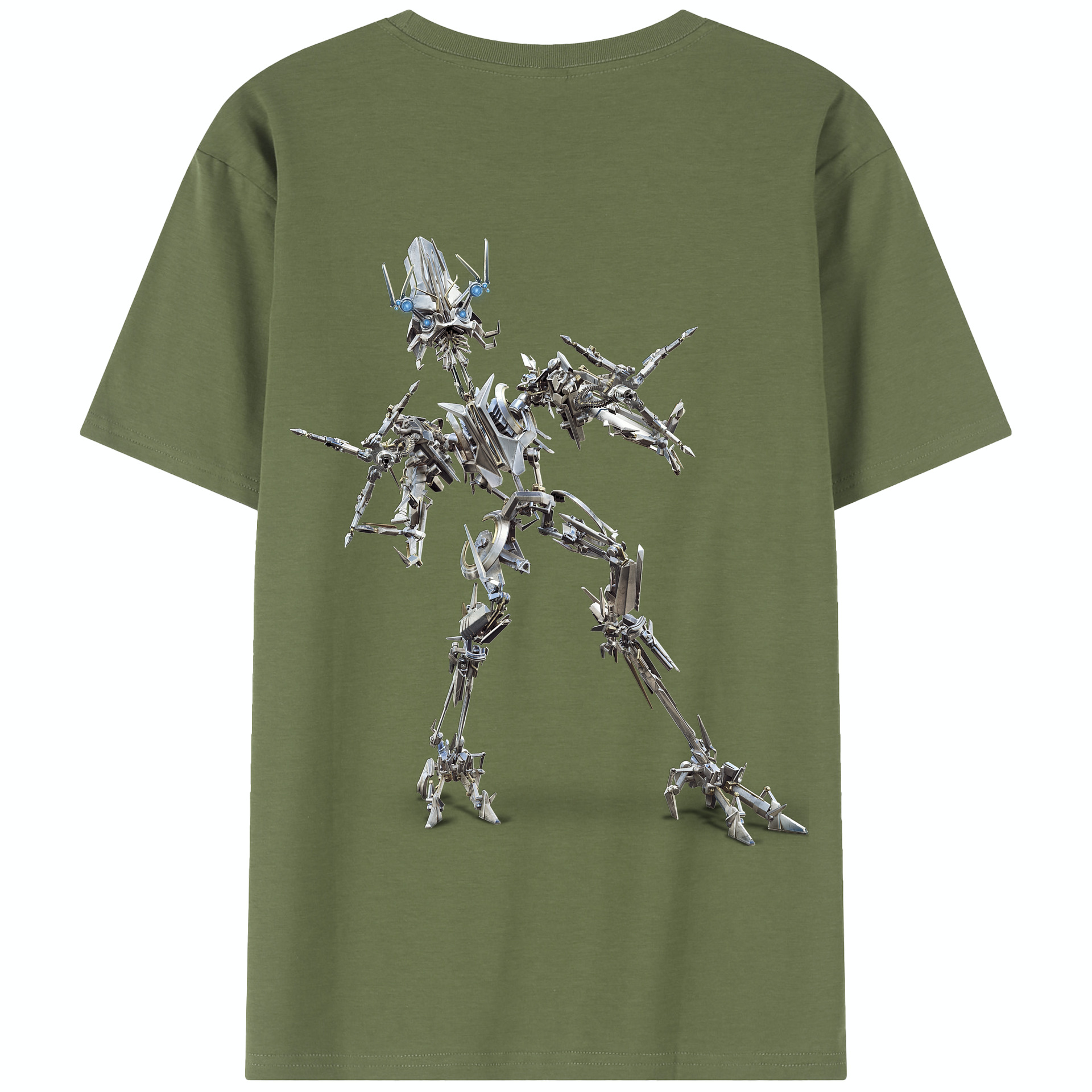 （画像用）  綿100％半袖Tシャツ（背面プリント）